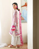 Roheenaz Coral Hibiscus Eclat Garden Printed Lawn 2026