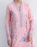 Roheenaz Crystal Glow Floral Reveire Luxury Lawn 2026