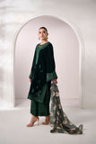 Dhanak FW24DA-1896 Dark Green Velvet Prets 2024