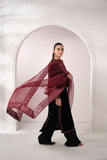 Dhanak FW24DA-2607 Black Velvet Drop I 2024