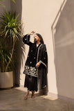 Dhanak FW24DA-2619 Black Velvet Prets 2024