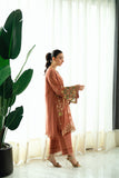 Dhanak SS25DA-2724 Rust  Signature Pret Vol-III 2025