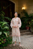 Dhanak DC-0538 Peach Casual Pret Spring Vol 1 2024