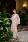 Dhanak DC-0538 Peach Casual Pret Spring Vol 1 2024