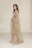 Saadia Asad D1 - Beige Nooriyah Luxury Pret 2025