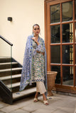 Dhanak SS24DU-3181 Green Floral Casual Pret Spring Vol 1 2024