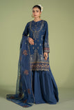 Maria B DWEF215-ESM-BLU Casuals Eid Pret 2024