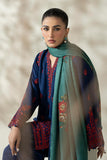 Maria B DWW2546-ESM-BLU Winter Luxury Pret 2025