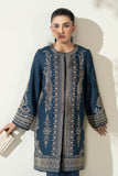 Maria B DWW2558-ESM-BLU Winter Luxury Pret 2025