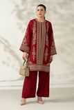 Maria B DWW2558-ESM-MRN Winter Luxury Pret 2025