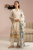 Cross Stitch Whimsical Bloom Daily Khaddar Linen Collection 2025