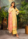 Alkaram Studio EC-02-24-Yellow Luxury Lawn Collection 2024