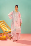 Alkaram EC338-3p26-peach Essential Collection 2026
