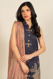 Alkaram EF132-26a-2-blue Essential Collection 2026