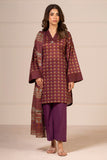 Alkaram EFL-20-3p25-rust Essential Collection 2026
