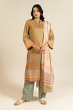 Alkaram EFL-97-3p25-brown Essential Collection 2026