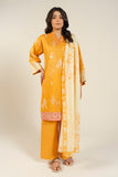 Alkaram EFL-98-3p25-yellow Essential Collection 2026