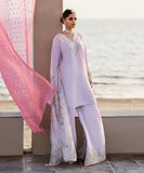 Sapphire 3 Piece - Embroidered Raw Silk Suit F3SFLX25V313 Eid 1 RTW 2025