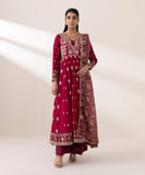 Sapphire 3 Piece - Embroidered Raw Silk Suit F3SFLX25V314 Eid 1 RTW 2025