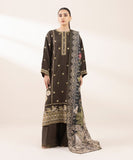 Sapphire 3 Piece - Embroidered Raw Silk Suit F3SFLX25V317 Eid 1 RTW 2025