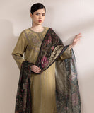 Sapphire 3 Piece - Embroidered Raw Silk Suit F3SFLX25V320 Eid 1 RTW 2025