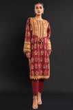 Alkaram Studio FC-C-22D-24-Maroon Festive Catalyst 2024