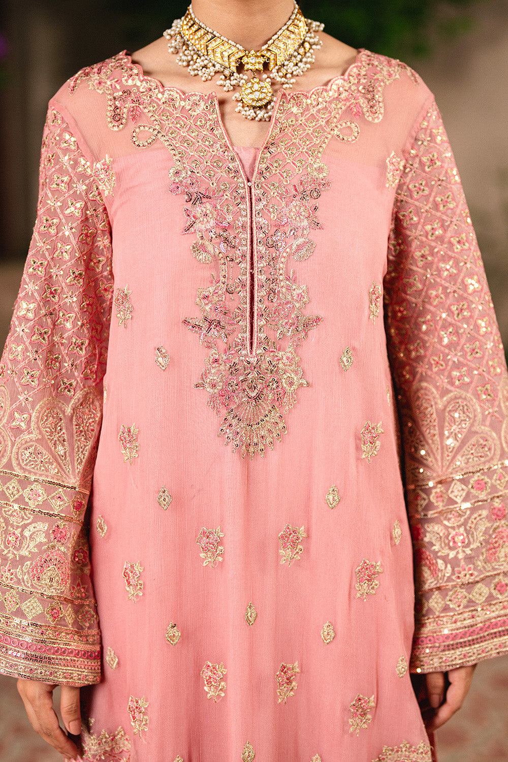 Maryum N Maria Sasha - FSU5658 Embroidered Chiffon Collection 2025