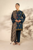 Alkaram FW-100.1-25-1-Blue Winter Collection 2025