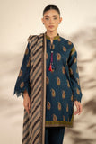 Alkaram FW-100.1-25-1-Blue Winter Collection 2025