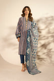 Alkaram FW-109.1-25-1-Blue Winter Collection 2025