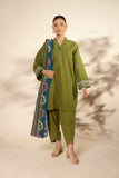 Alkaram FW-109.1-25-1-Green Winter Collection 2025