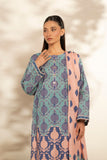 Alkaram FW-113-25-1-Blue Winter Collection 2025