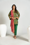 Alkaram FW-118.1-25-1-Green Winter Collection 2025