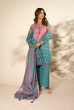 Alkaram FW-161-25-2-Teal Winter Collection 2025