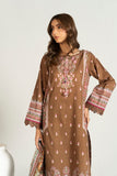 Alkaram FW-161.1-25-1-Brown Winter Collection 2025