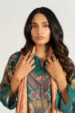 Alkaram FW-163.1-25-1-Teal Winter Collection 2025