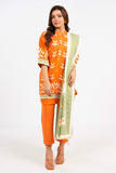 Alkaram FW-49.1-24 Orange Winter Collection 2024