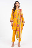 Alkaram FW-60-1-24-Yellow  Winter Collection 2024