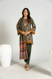 Alkaram FW-95.1-25-1-Green Winter Collection 2025