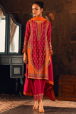 Zaaviay Farzeen (Three Piece) Qarmazi Wedding Edition 2025