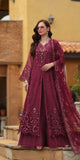 Saadia Asad D8 -Rasberry love Noor Luxury Eid Schiffli Laserkari - Vol 2 2026