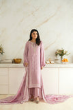 Agha Noor Lilac Bloom Formal Silk Pret 2026