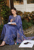 Saadia Asad D9 -Tropical indigo Noor Luxury Eid Schiffli Laserkari - Vol 2 2026
