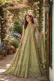 Saadia Asad D12 –  Mint Reverie Noor Eid Luxury Printskhas 2026
