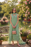 Saadia Asad D9 –  Aqua Minté Noor Eid Luxury Printskhas 2026