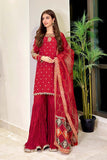 Maria B SF-EA23-18R1 Maroon Masakali Formals 2026