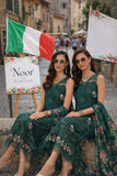 Saadia Asad D11 - Emerald Jewel Noor Luxury Eid Schiffli Laserkari - Vol 2 2026