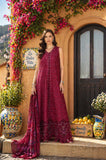 Saadia Asad D4 -Fuchia Élégance Noor Luxury Eid Schiffli Laserkari - Vol 2 2026
