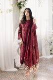 Azure Imperial Wine Eid Drop Prets 2024