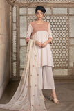 Nishat Linen 3 Piece - Embroidered Suit - KFS24-01 Luxury Collection 2024